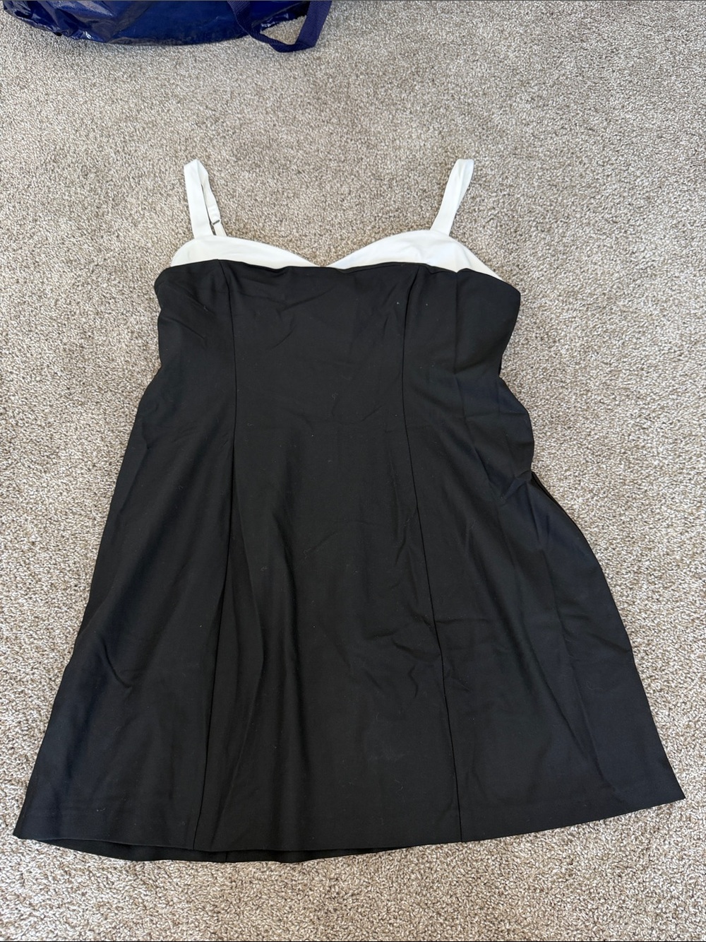 Abercrombie & Fitch Black and White Mini Dress